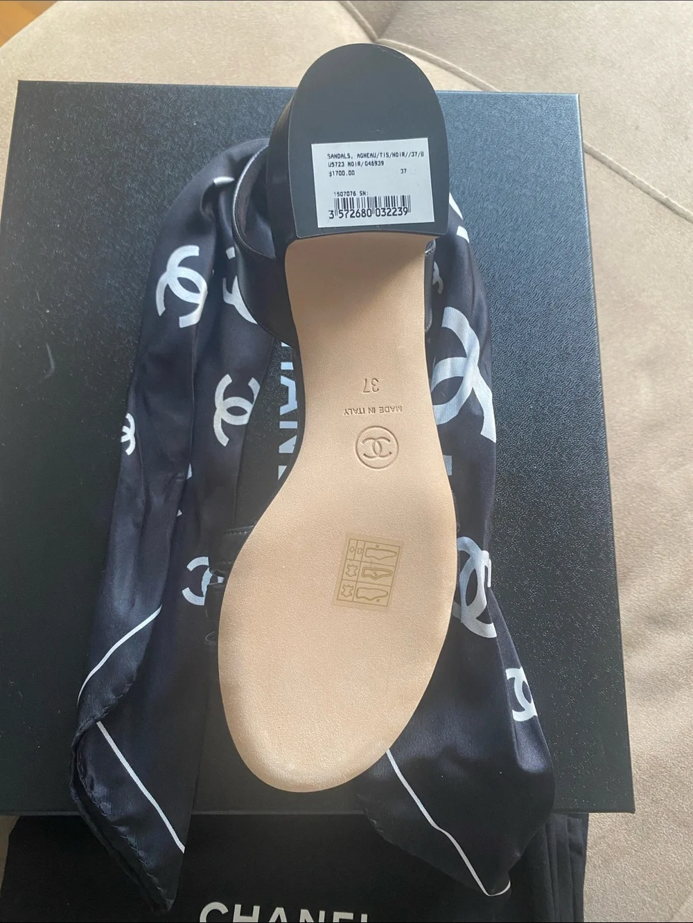 CHANEL white original